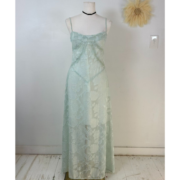 Unbranded Womens Y2K Fairy Maxi Dress Size M Ethereal Corset Renaissance Whimsy - Picture 3 of 12